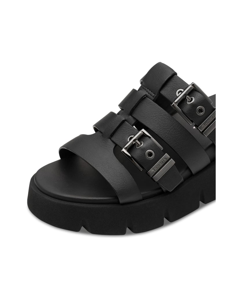 TAMARIS-Pantoffel-schwarz