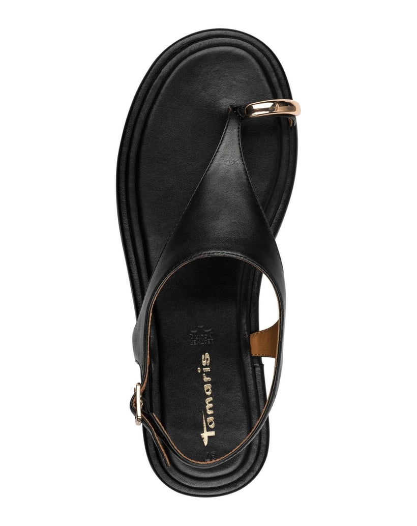 TAMARIS-Sandale-schwarz