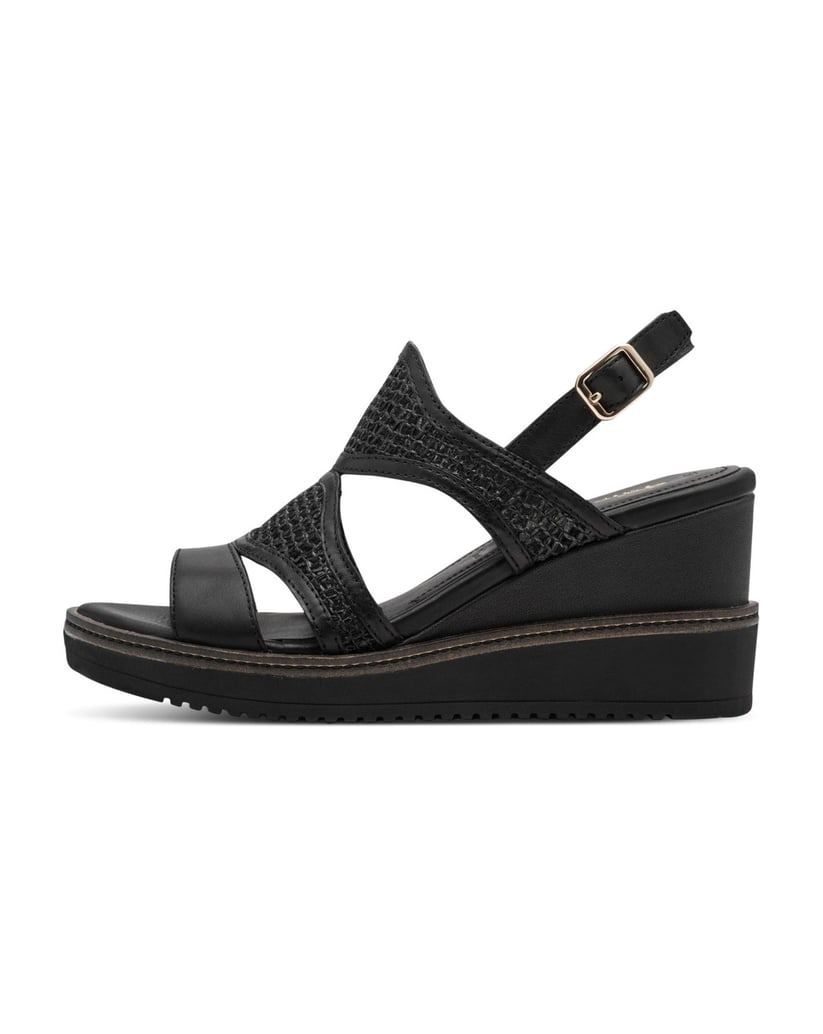 TAMARIS-Sandalette-braun