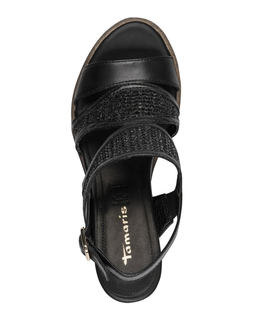 TAMARIS-Sandalette-braun