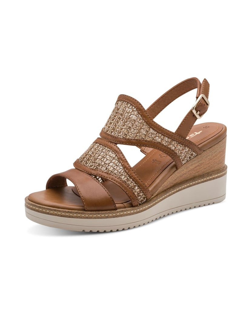 TAMARIS-Sandalette-braun