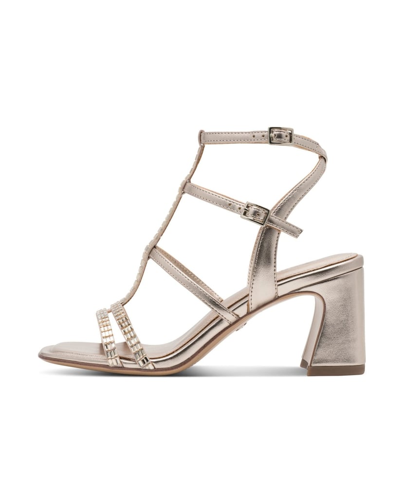 TAMARIS-sandále-zlatá