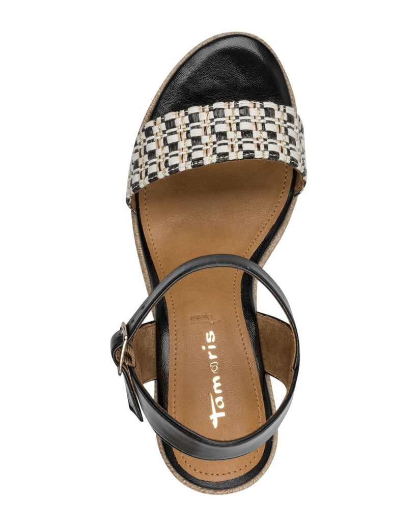 TAMARIS-sandále-černá