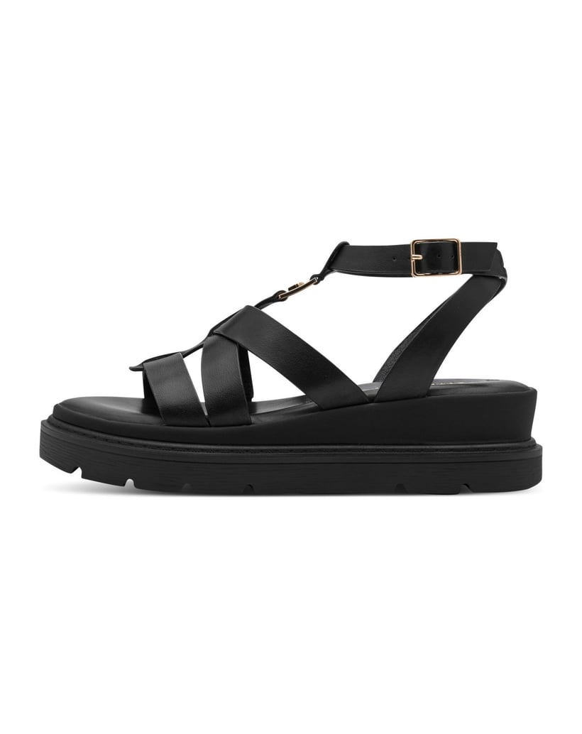 TAMARIS-sandále-hnědá