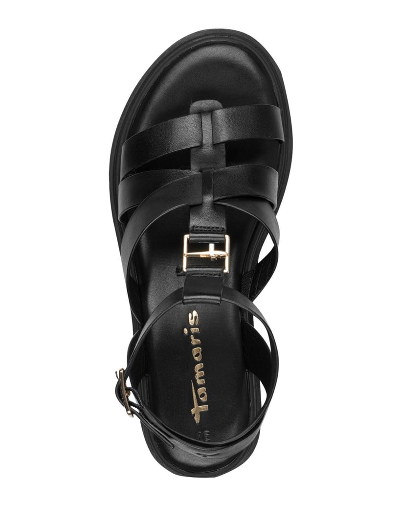 TAMARIS-sandále-hnědá