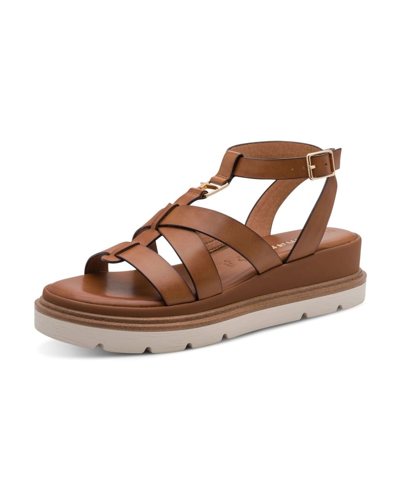 TAMARIS-sandále-hnědá