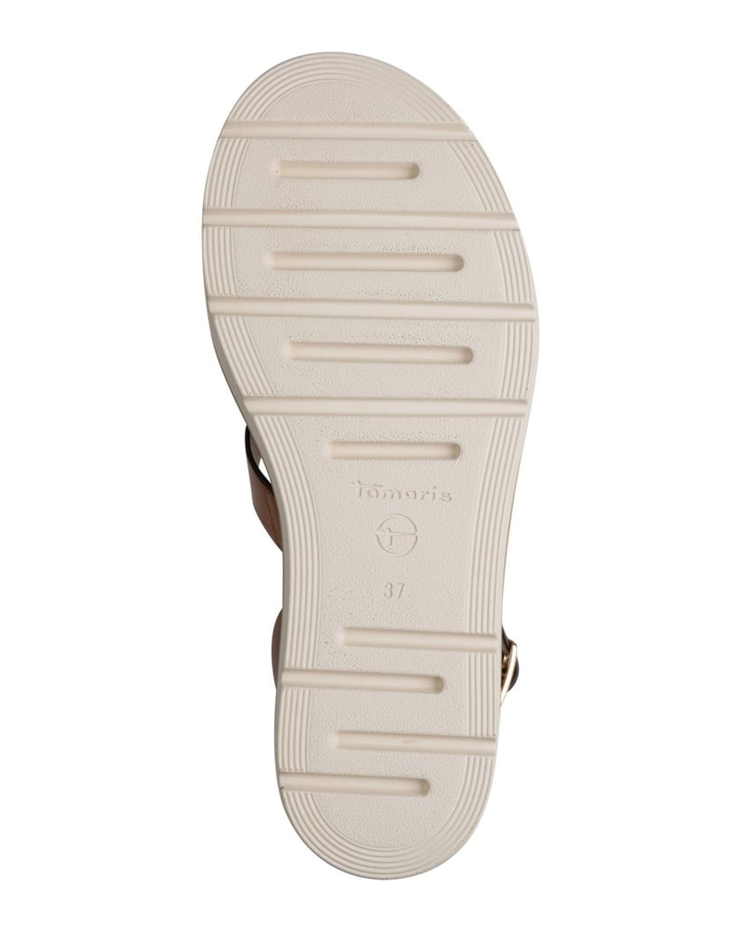 TAMARIS-sandále-hnědá