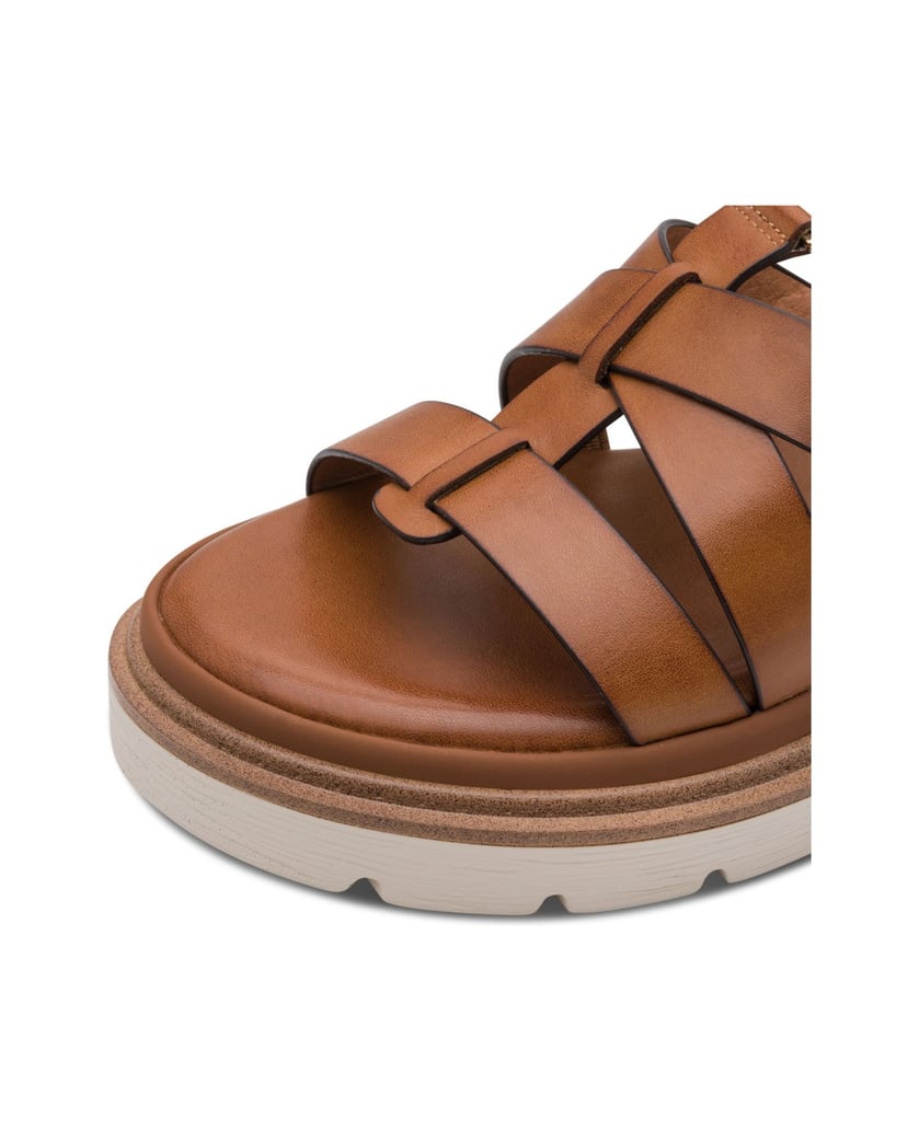 TAMARIS-sandále-hnědá