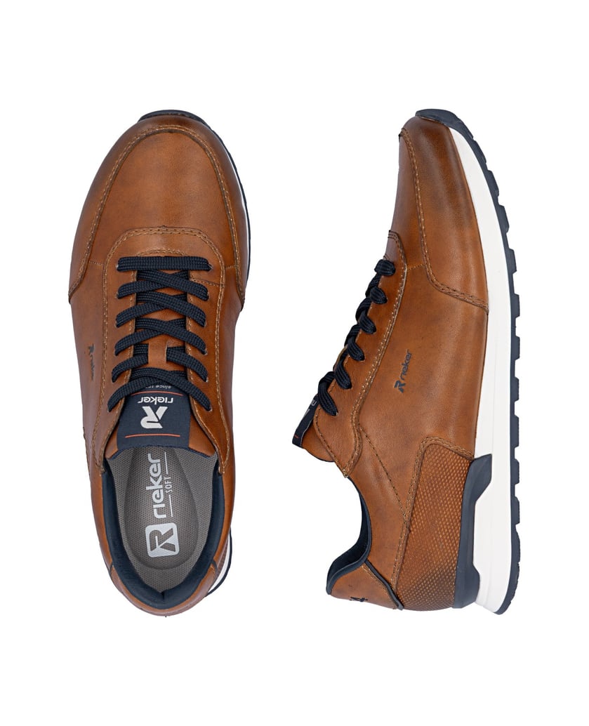 Rieker-Schnürschuhe-U0314-braun