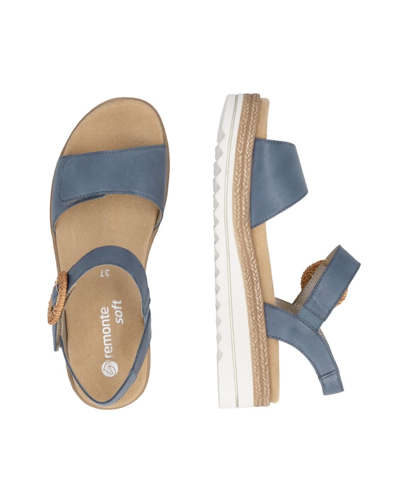 Remonte-Riemchensandalen-D0Q52-blau
