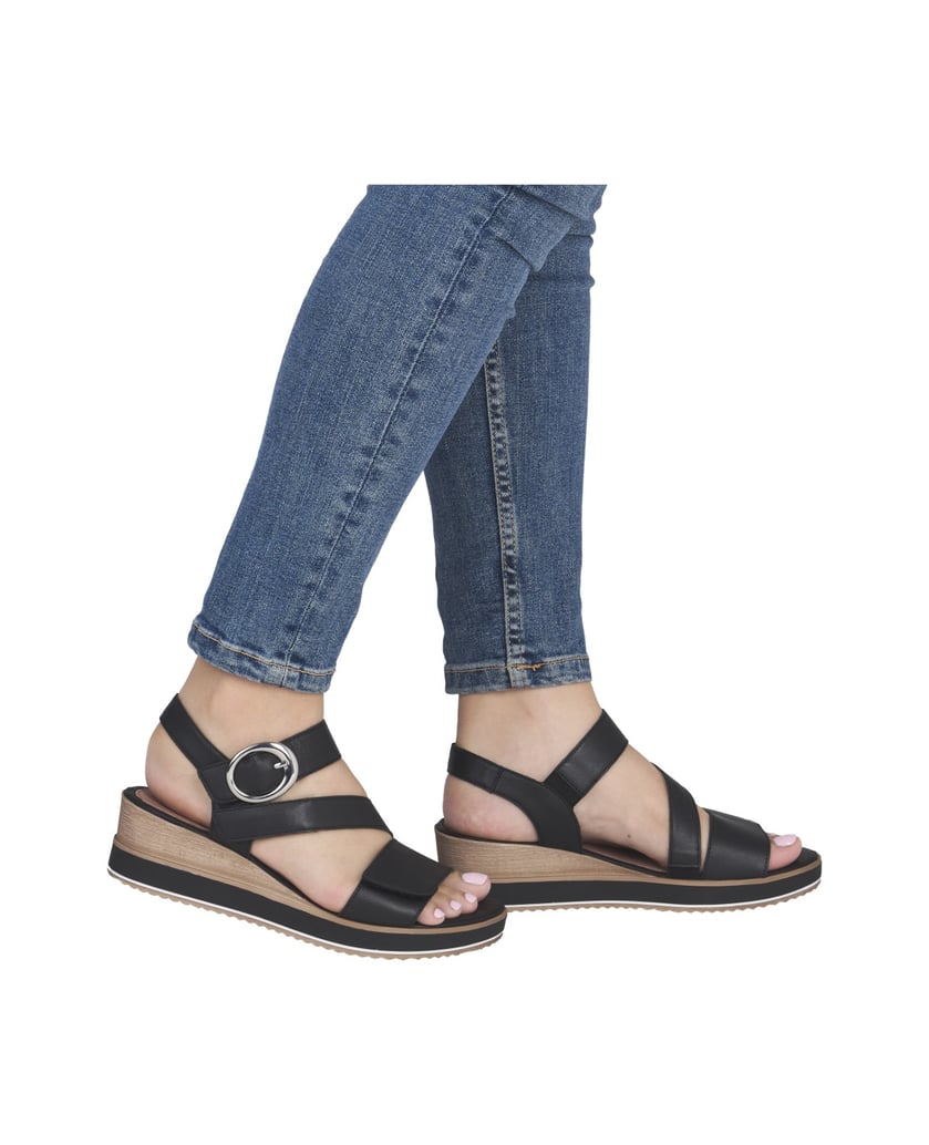 Remonte-Keilsandaletten-D6466-schwarz