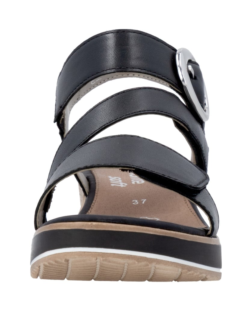 Remonte-Keilsandaletten-D6466-schwarz