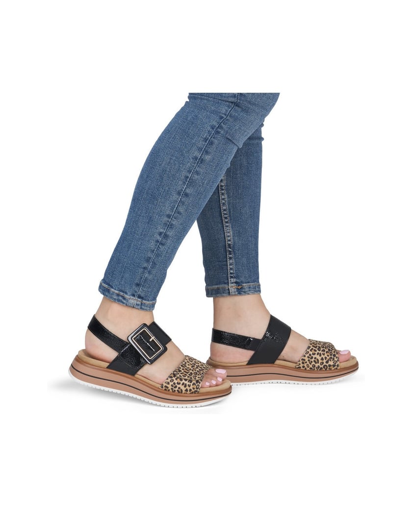 Remonte-Riemchensandalen-D1J53-schwarz