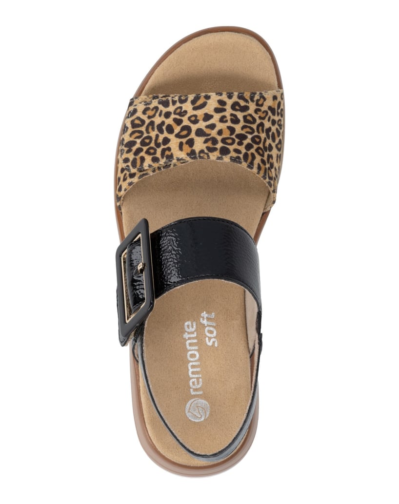 Remonte-Riemchensandalen-D1J53-schwarz