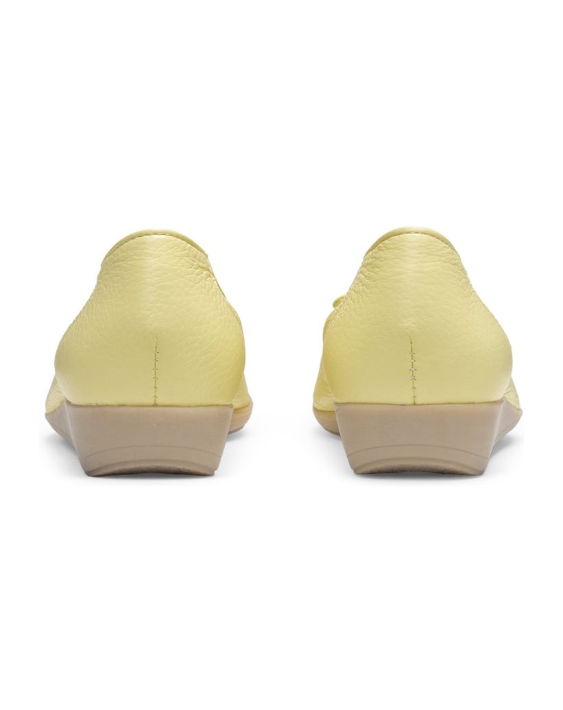 VITAFORM-Hirschleder-Ballerinas-gelb