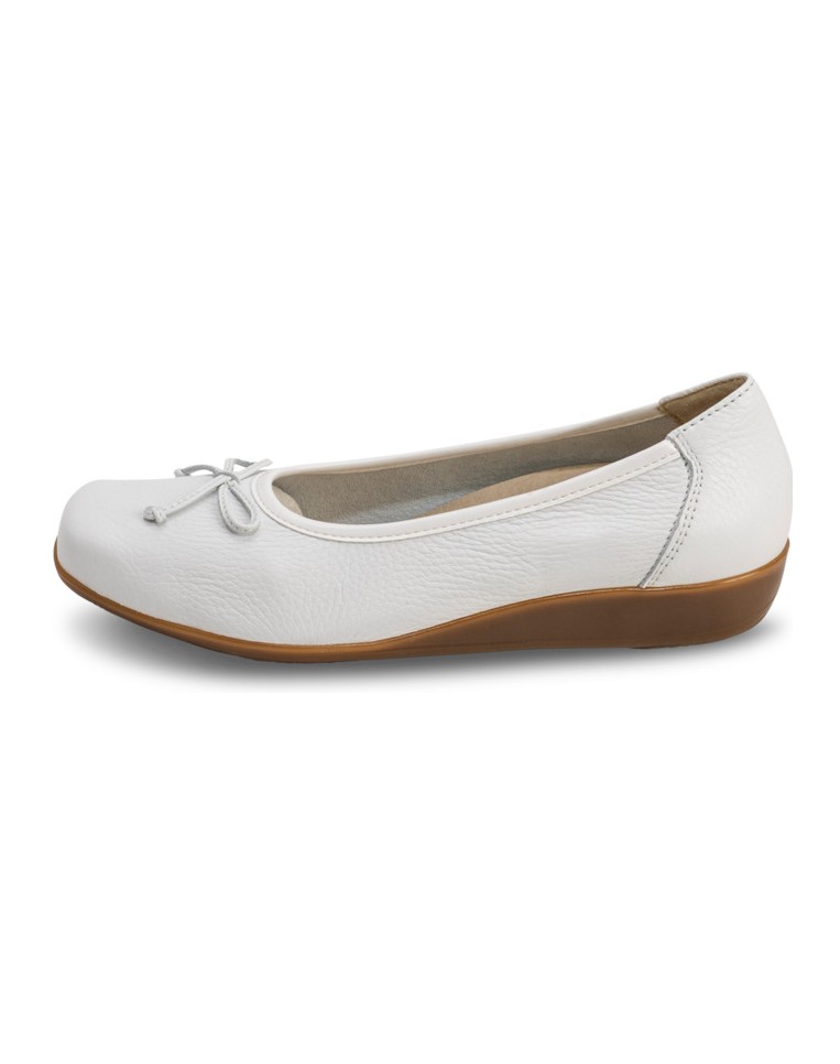 VITAFORM-Hirschleder-Ballerinas-gelb