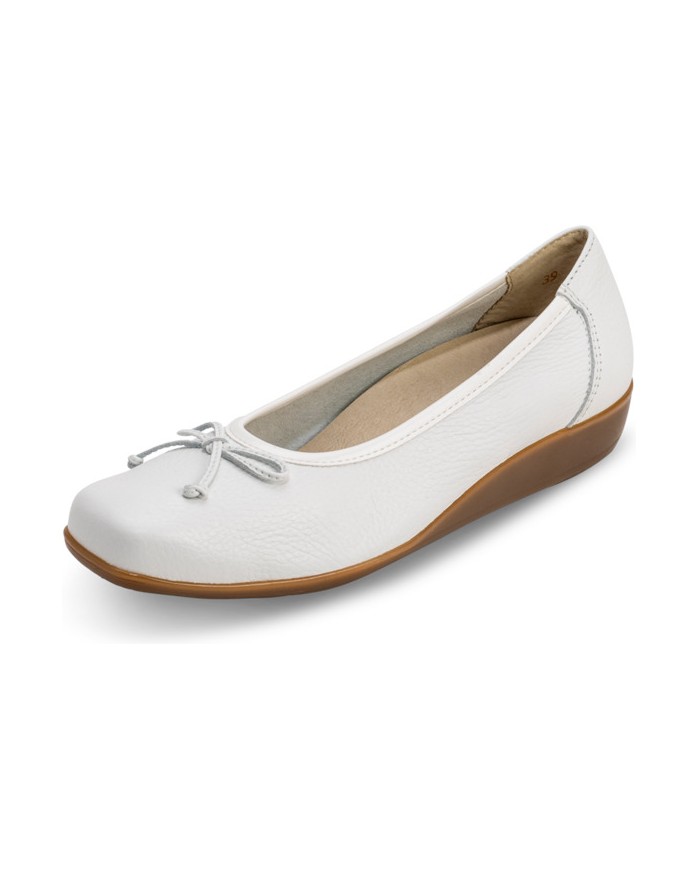 VITAFORM-Hirschleder-Ballerinas-gelb