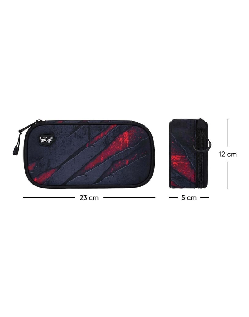 Baagl-Federmäppchen-Etui-Lava-grau