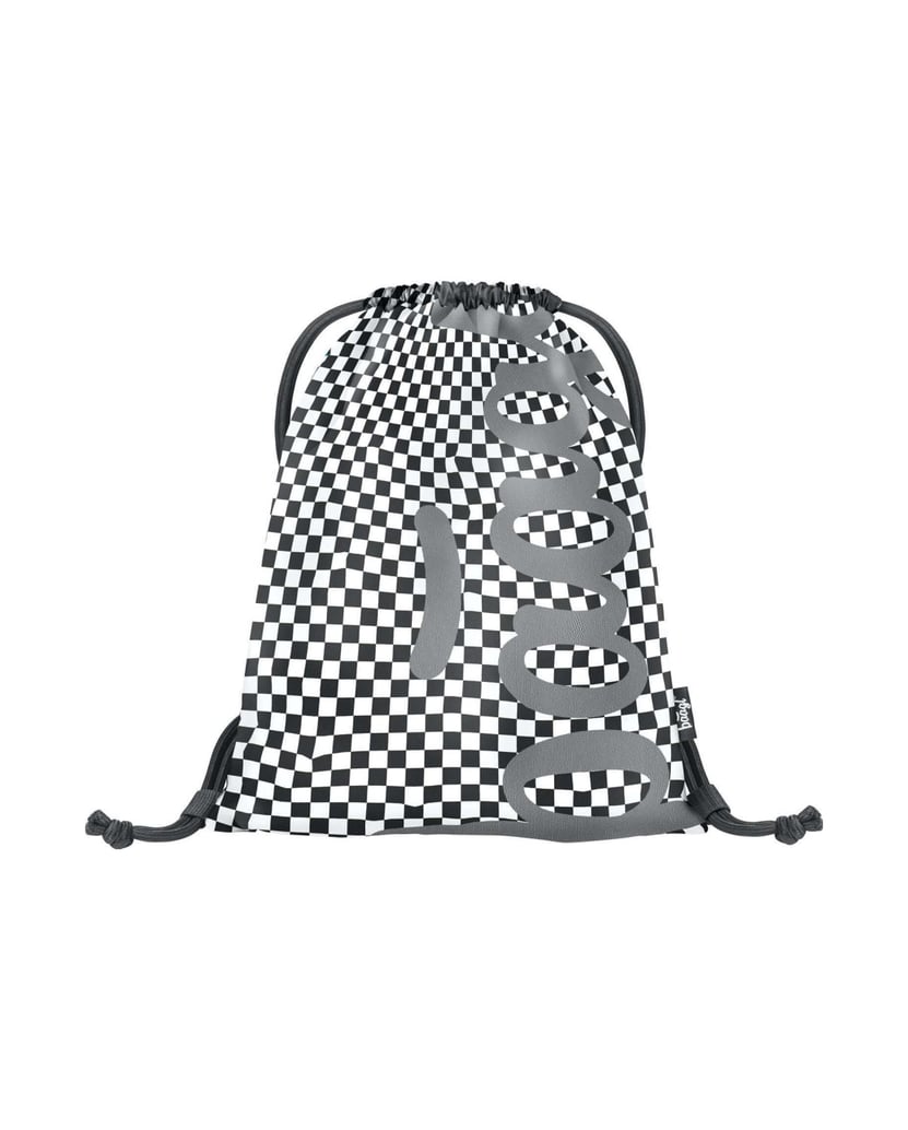 Baagl-Turnbeutel-Skate-Ska-Pattern-schwarz