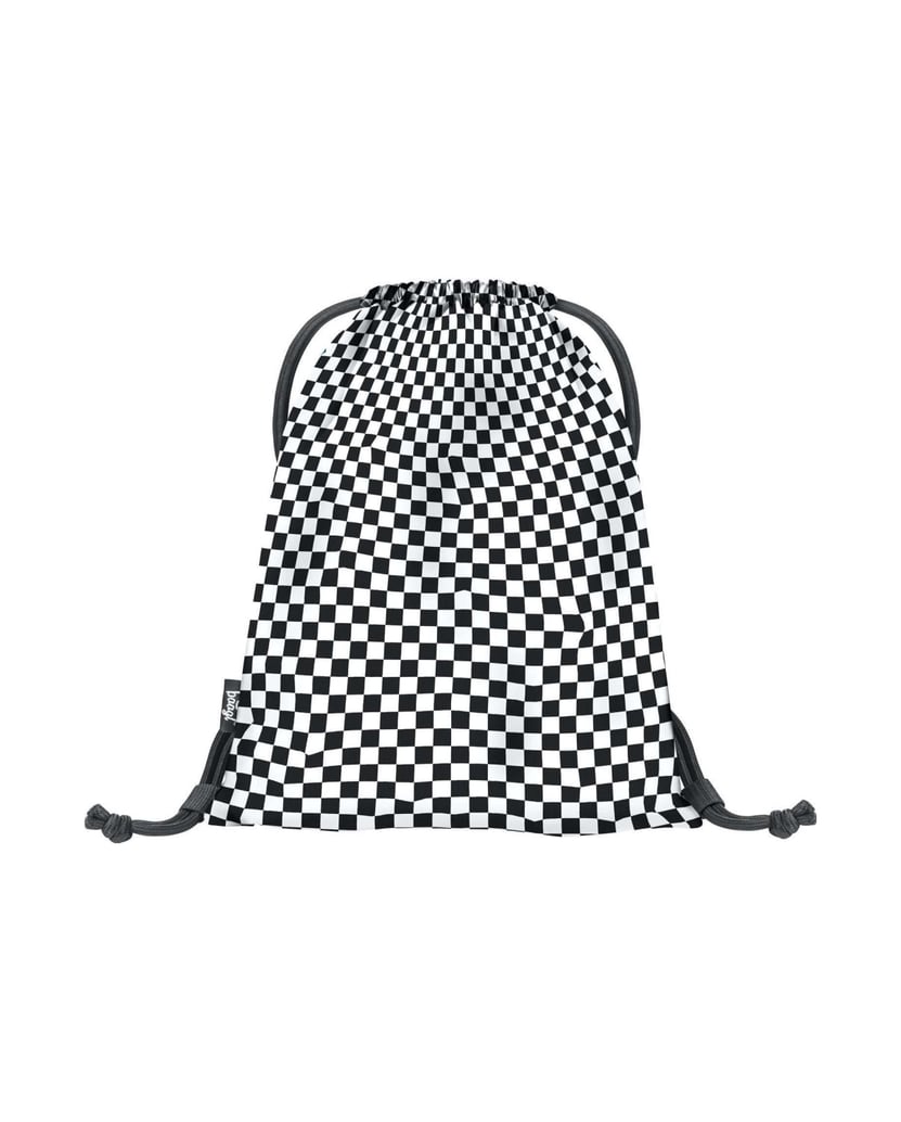 Baagl-Turnbeutel-Skate-Ska-Pattern-schwarz