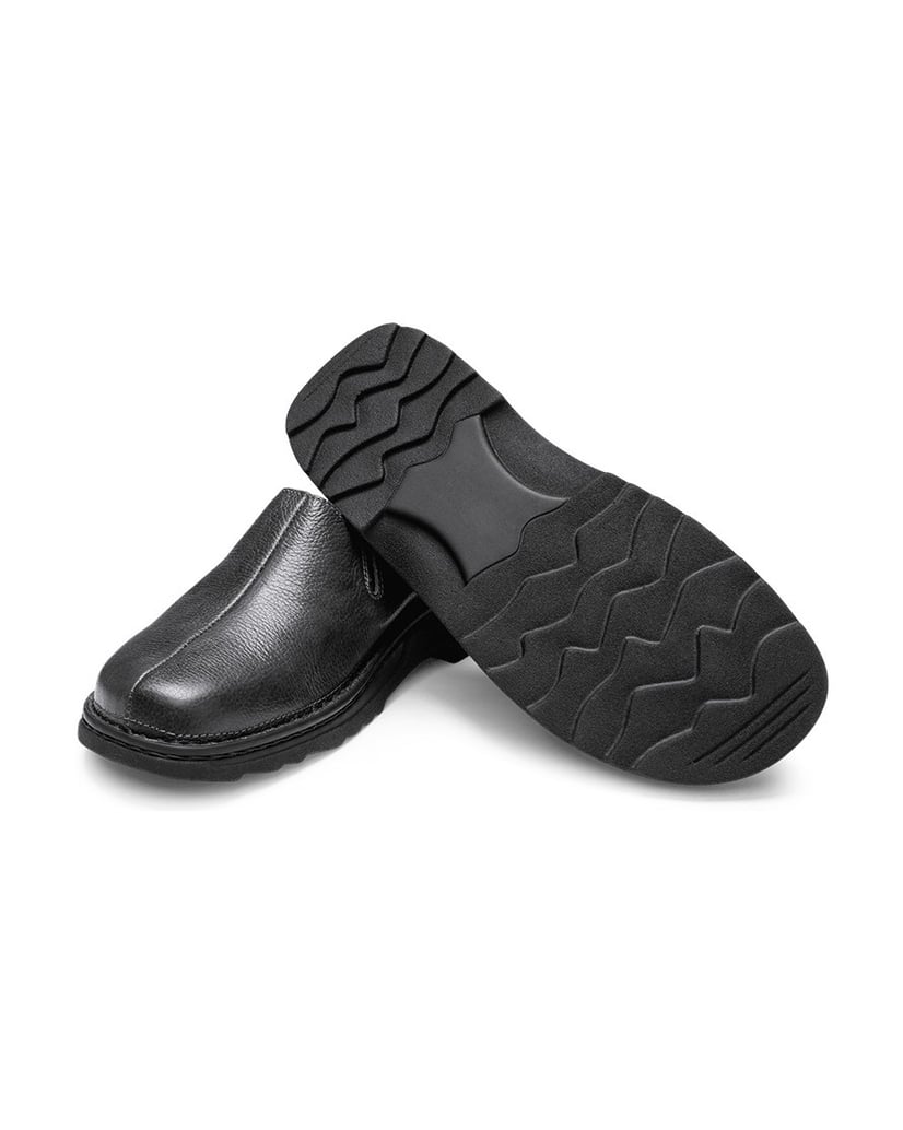 VITAFORM-Softnappaleder-Clogs-grau
