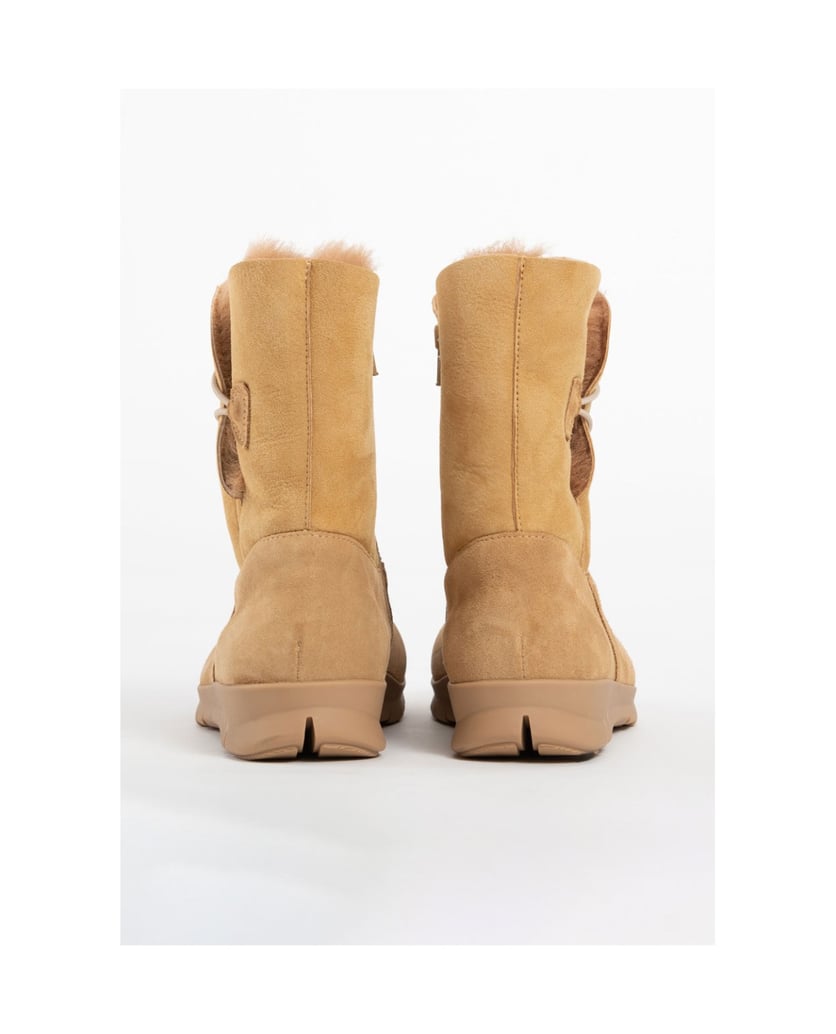 VITAFORM-Veloursleder-Stiefeletten-schwarz