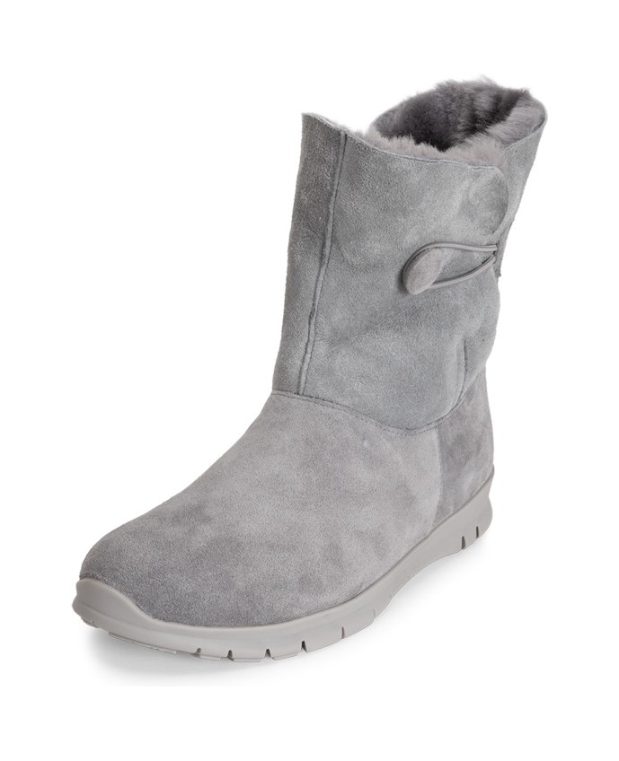 VITAFORM-Veloursleder-Stiefeletten-schwarz