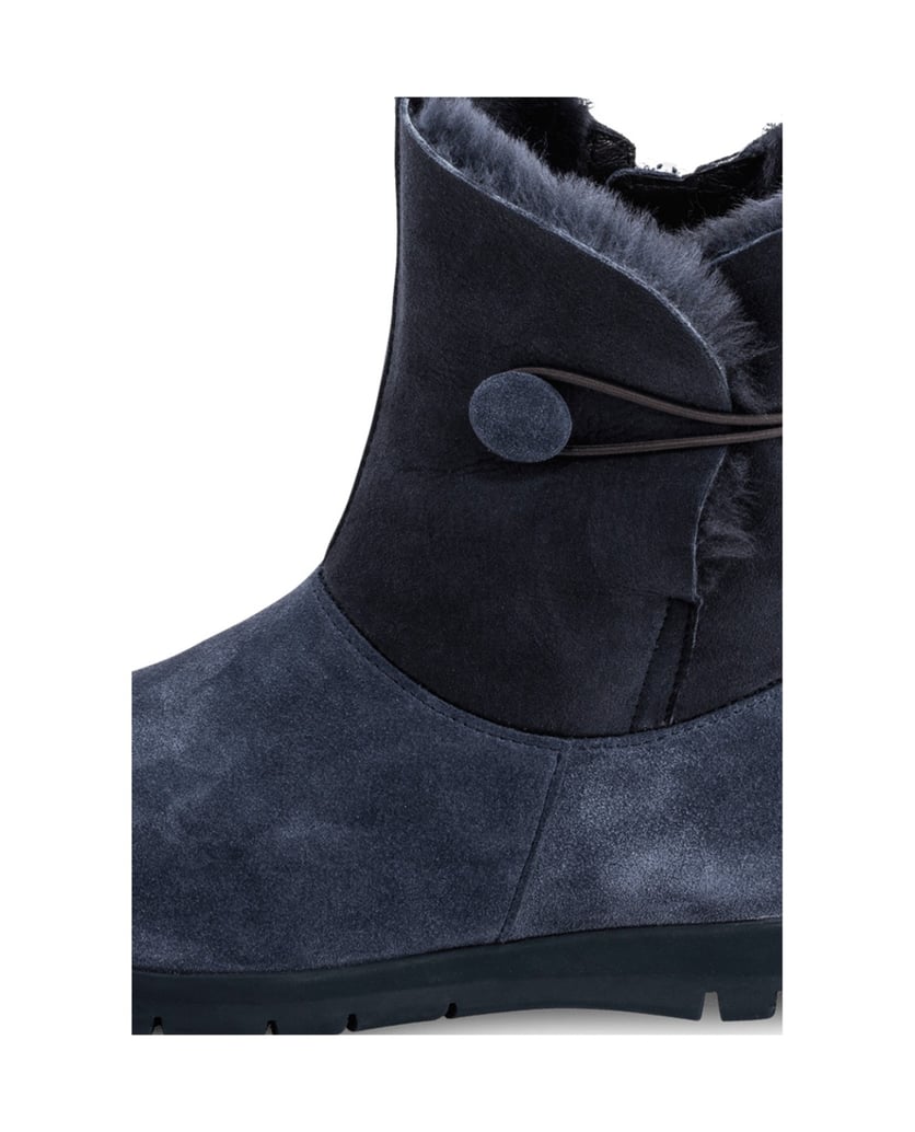VITAFORM-Veloursleder-Stiefeletten-schwarz