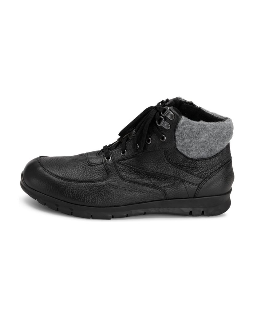 VITAFORM-Hirschleder-Stiefeletten-schwarz