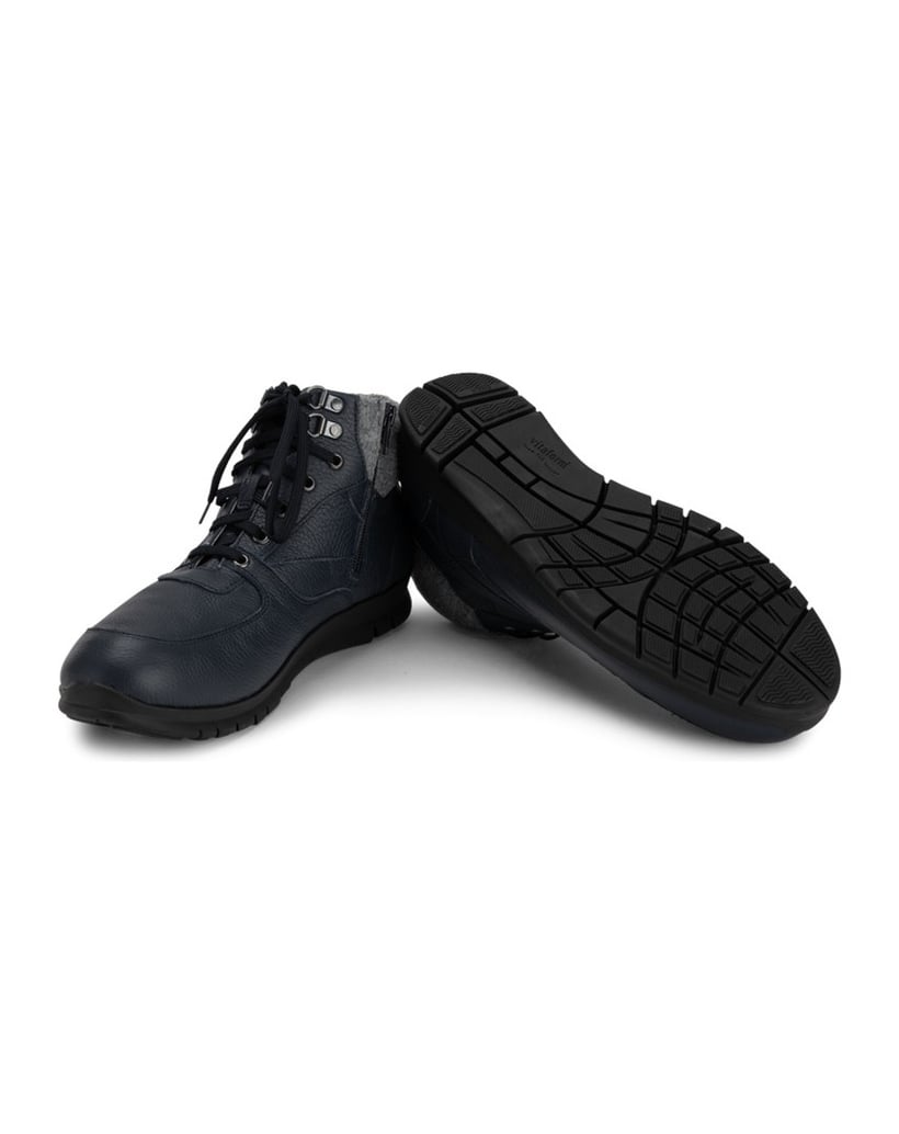 VITAFORM-Hirschleder-Stiefeletten-schwarz
