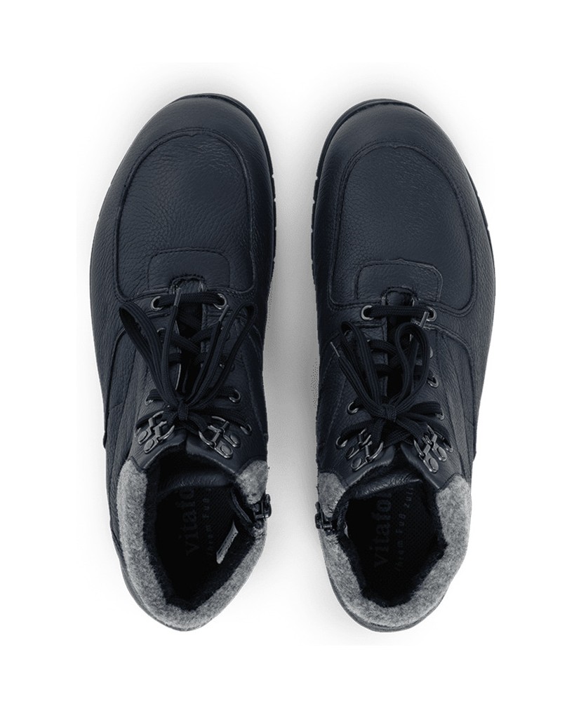 VITAFORM-Hirschleder-Stiefeletten-schwarz