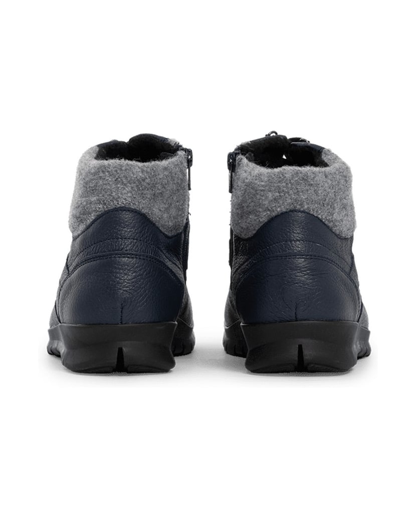 VITAFORM-Hirschleder-Stiefeletten-schwarz