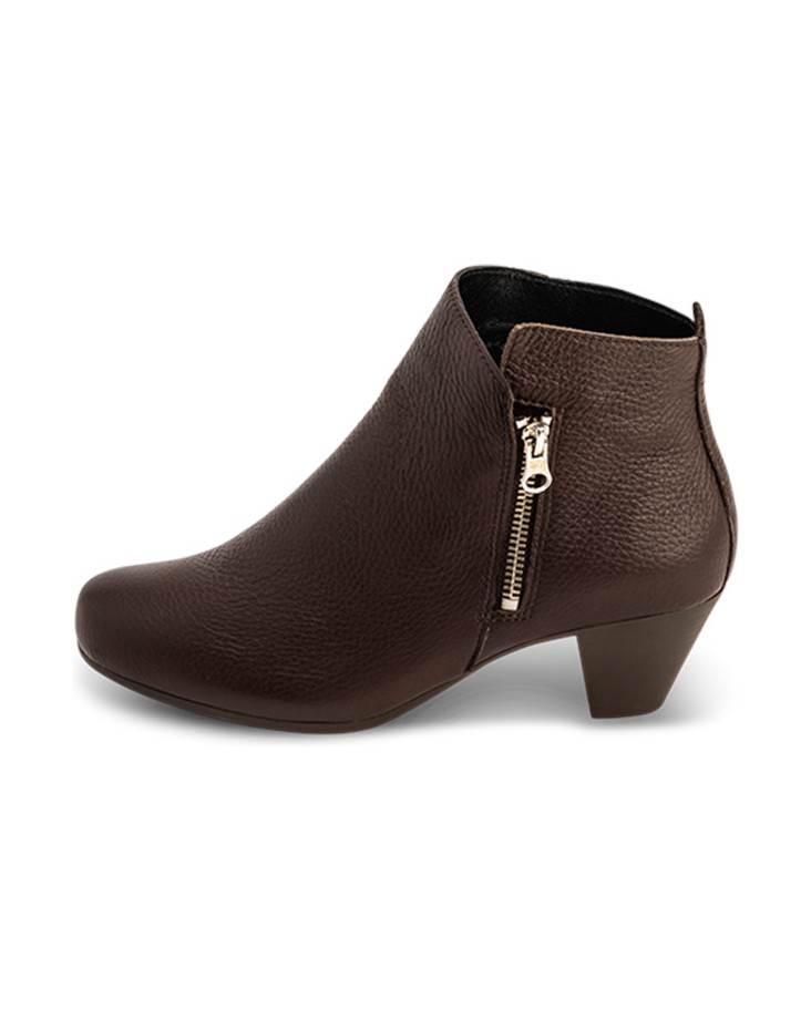 VITAFORM-Hirschleder-Stiefeletten-braun