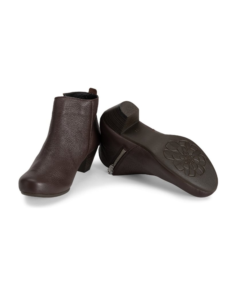 VITAFORM-Hirschleder-Stiefeletten-braun