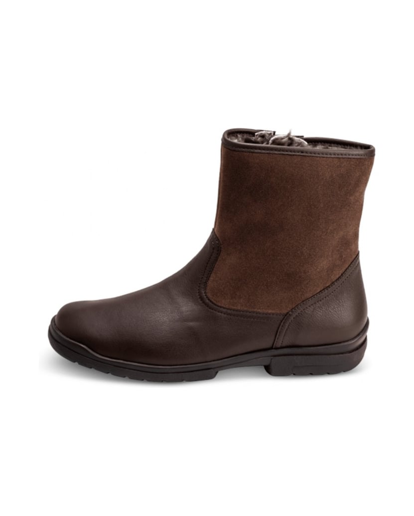 VITAFORM-Softnappaleder-Stiefeletten-schwarz