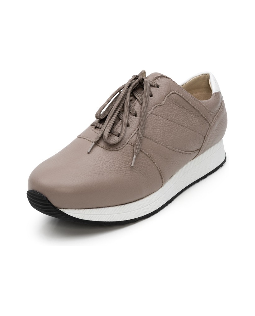 VITAFORM-Hirschleder-Sneaker-taupe