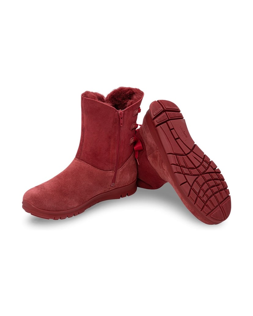 VITAFORM-Veloursleder-&-Doubleface-Stiefeletten-bordeaux