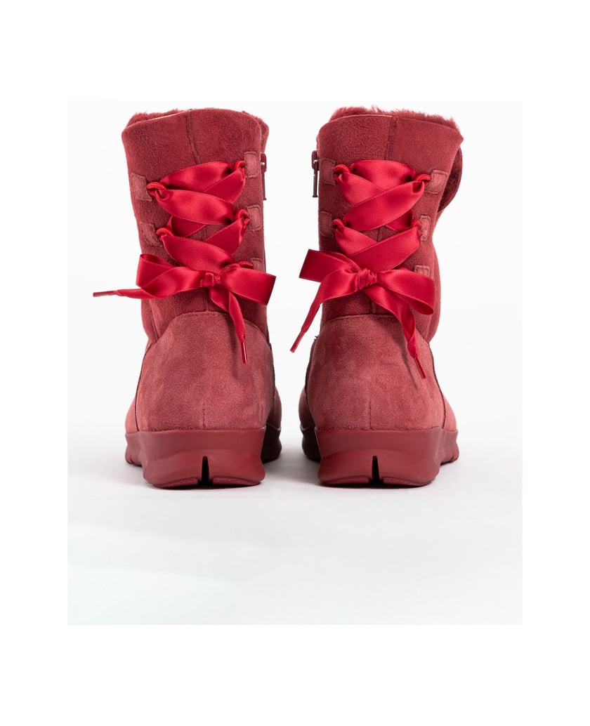 VITAFORM-Veloursleder-&-Doubleface-Stiefeletten-bordeaux