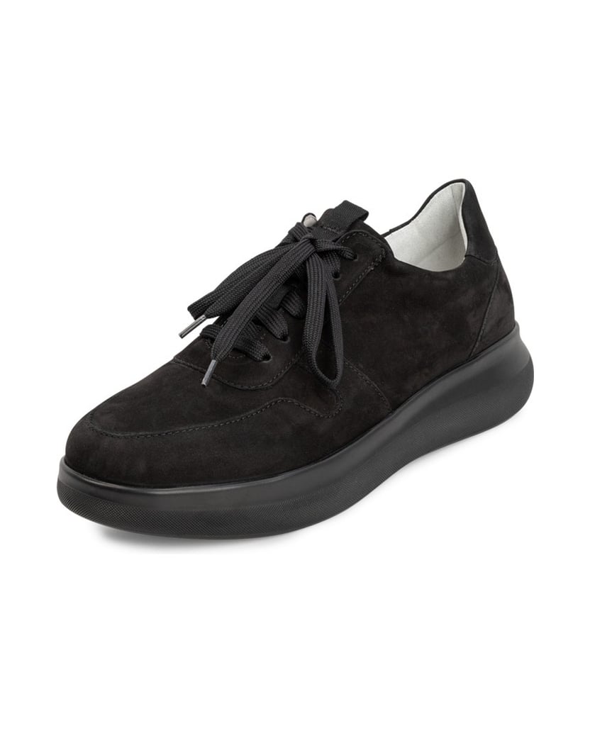 VITAFORM-Nubukleder-Sneaker-schwarz