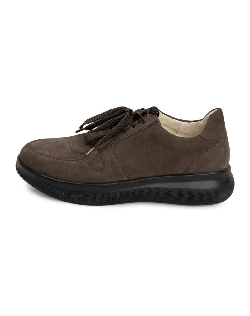 VITAFORM-Nubukleder-Sneaker-schwarz