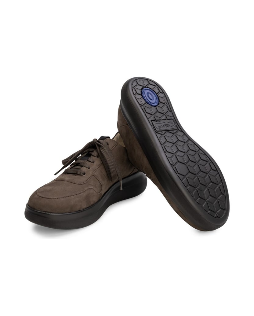 VITAFORM-Nubukleder-Sneaker-schwarz