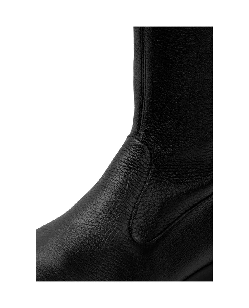 VITAFORM-Hirschleder-Stiefel-schwarz