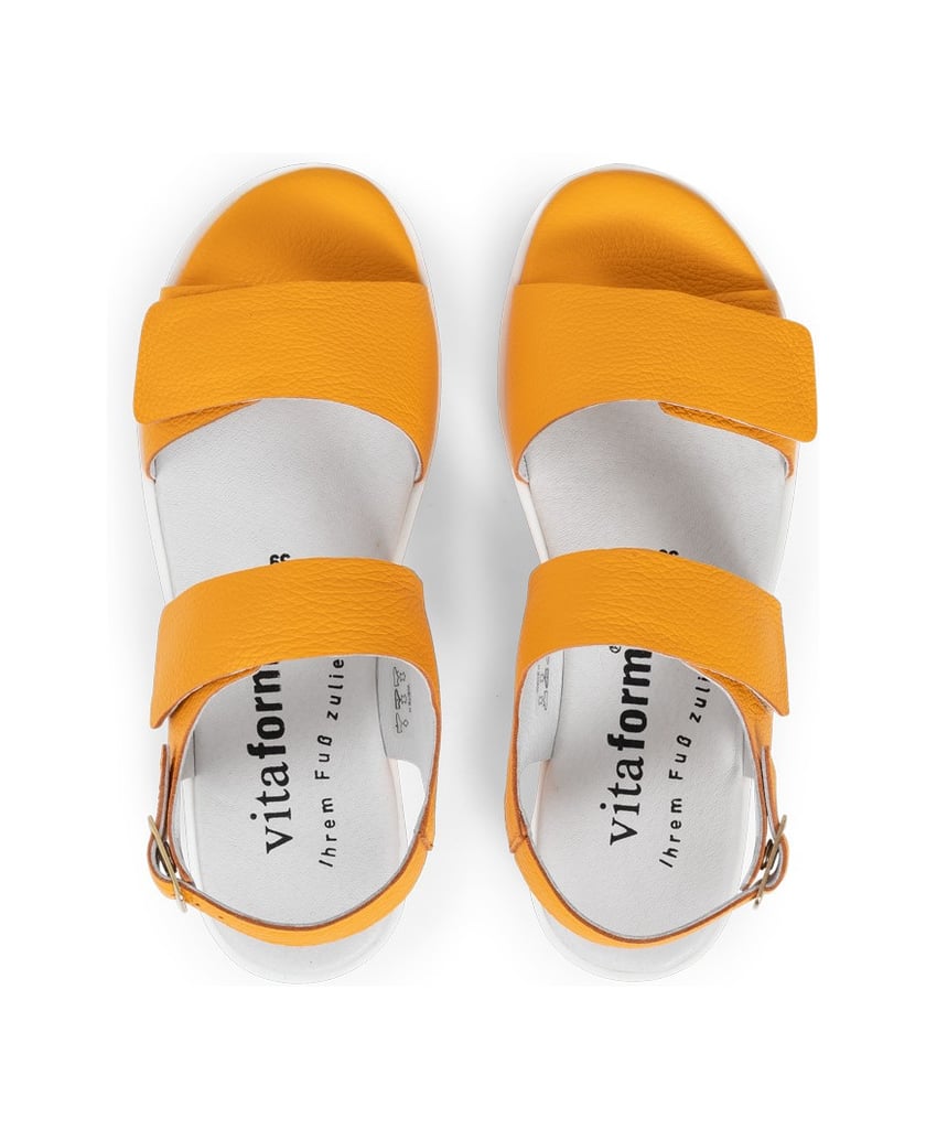 VITAFORM-Hirschleder-Sandalen-orange