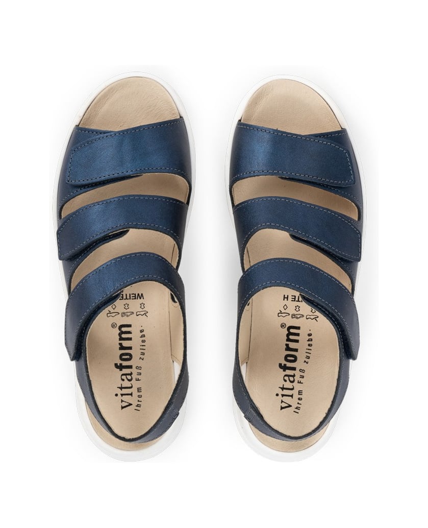 VITAFORM-Softnappaleder-Sandalen-rot