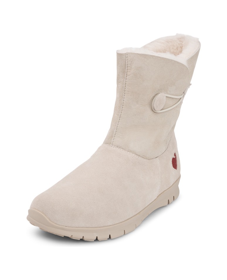 VITAFORM-Veloursleder-&-Doubleface-Stiefeletten-schwarz