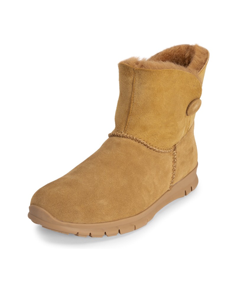 VITAFORM-Veloursleder-&-Doubleface-Stiefeletten-schwarz