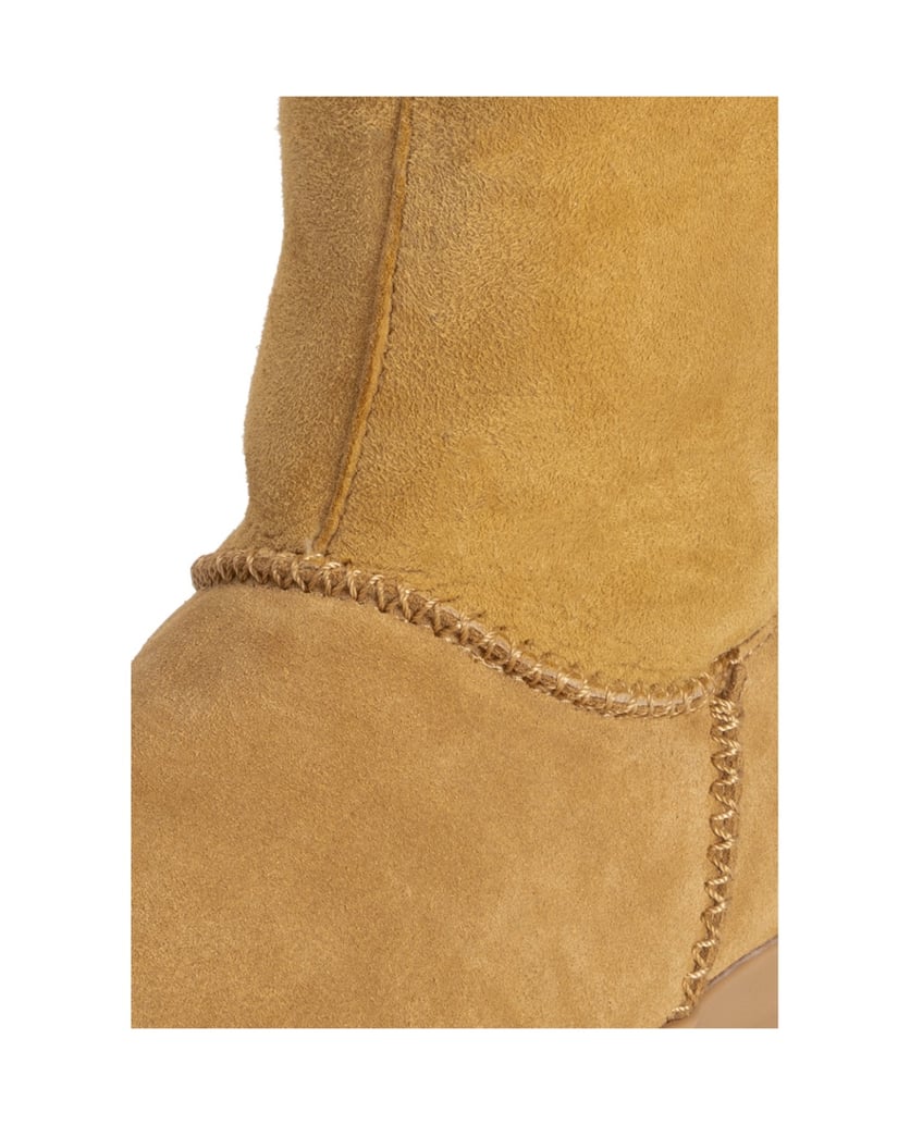 VITAFORM-Veloursleder-&-Doubleface-Stiefeletten-schwarz