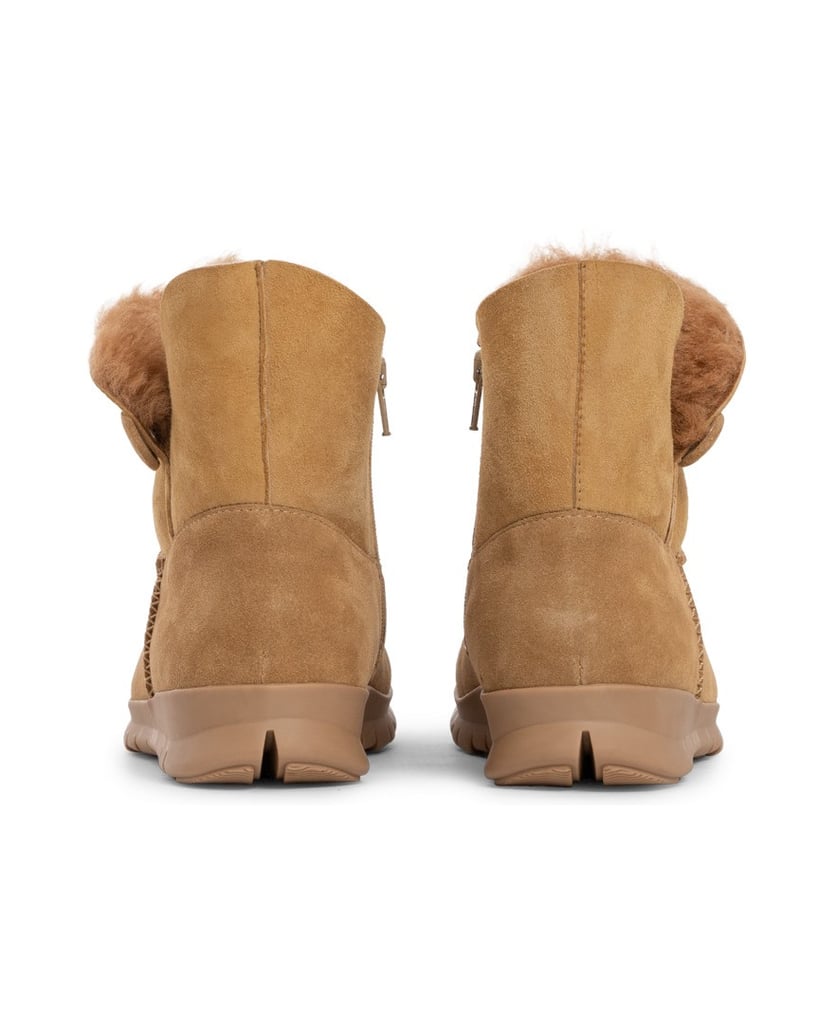 VITAFORM-Veloursleder-&-Doubleface-Stiefeletten-schwarz