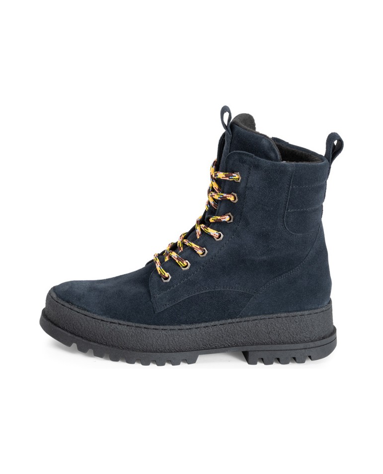VITAFORM-Veloursleder-Stiefeletten-bordeaux