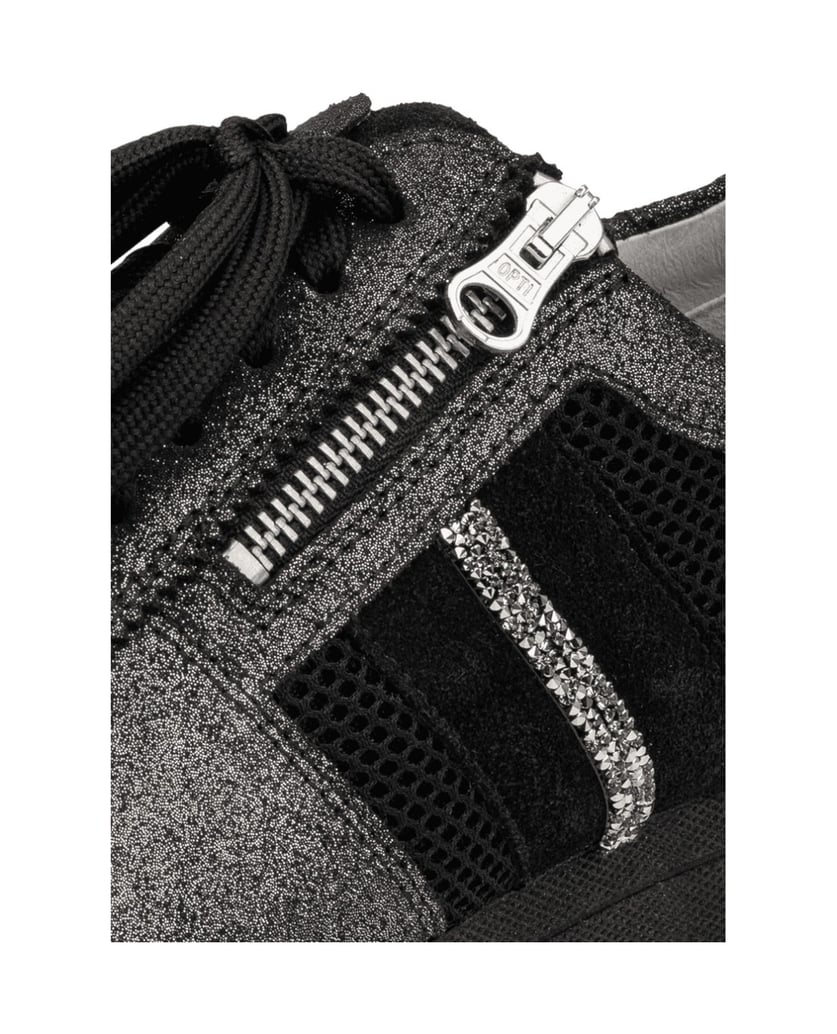 VITAFORM-Echt-Leder-&-Textil-Sneaker-schwarz